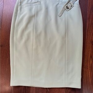 Karl Lagerfeld Green Pencil Skirt Knee-Length Work